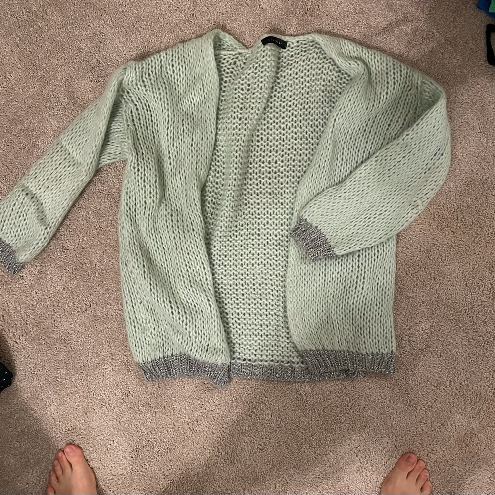 Mint coloured sweater